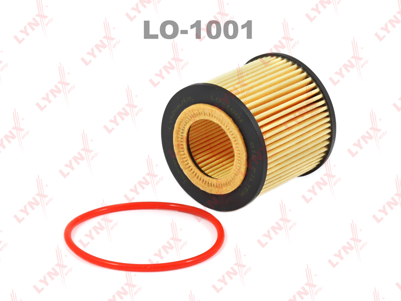 Фильтр масляный (вставка) SKODA FABIA 1.2 Volkswagen Polo 1.2 LYNXauto LO-1001 OEM 03D198819A