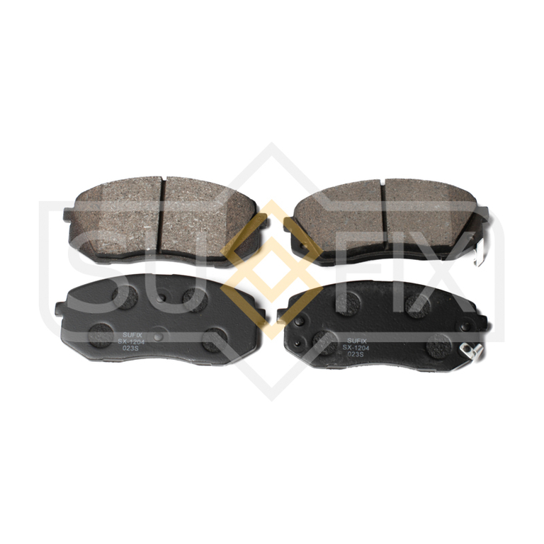 Колодки тормозные дисковые Перед Прав Лев KIA Optima SUFIX SX-1204 OEM 58101D4A10