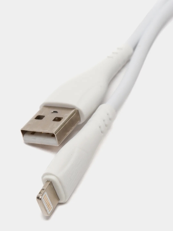 Кабель зарядный BOROFONE BX37 (1m, for IP) 2.4A Apple iPhone