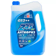 Антифриз AGA Z45G12++ -45 C синий 5 кг AGA306z