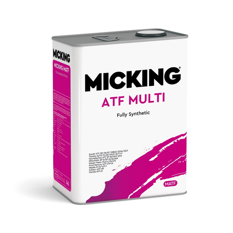 Трансмиссионное масло Micking ATF MULTI 4 л. M4127