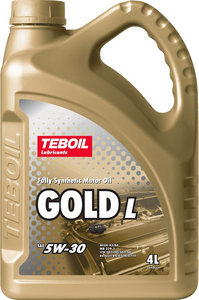 Моторное масло TEBOIL GOLD L 5W-30 синтетическое 4л 3453935