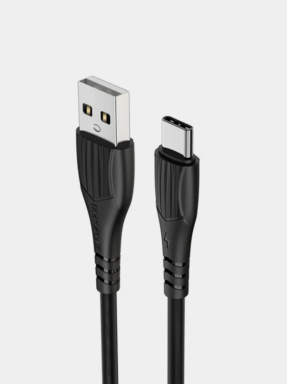 Кабель зарядный BOROFONE BX37 (1m, Micro-USB) 2.4 A для Android 