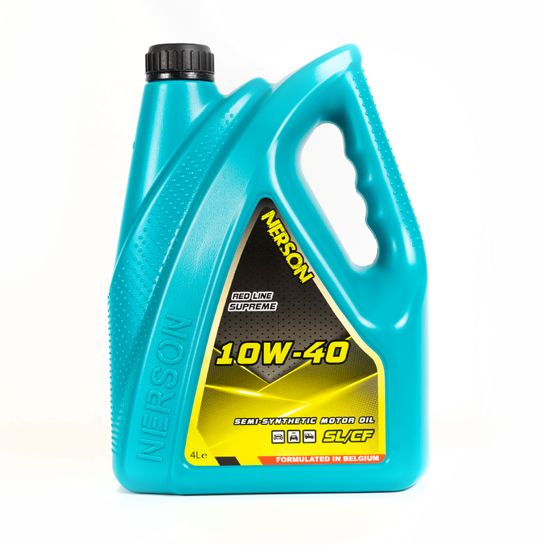Моторное масло NERSON OIL SL1040004 Red Line Supreme semi-synthetic SL/CF 10W-40 4л