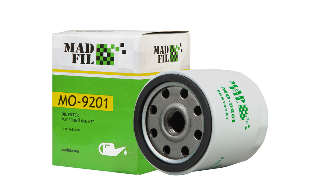 Фильтр масляный MADFIL MO9201 CHEVROLET Lacetti, Lanos, Nubira