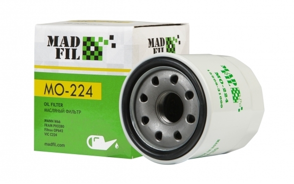 Фильтр масляный MADFIL MO224 NISSAN Primera