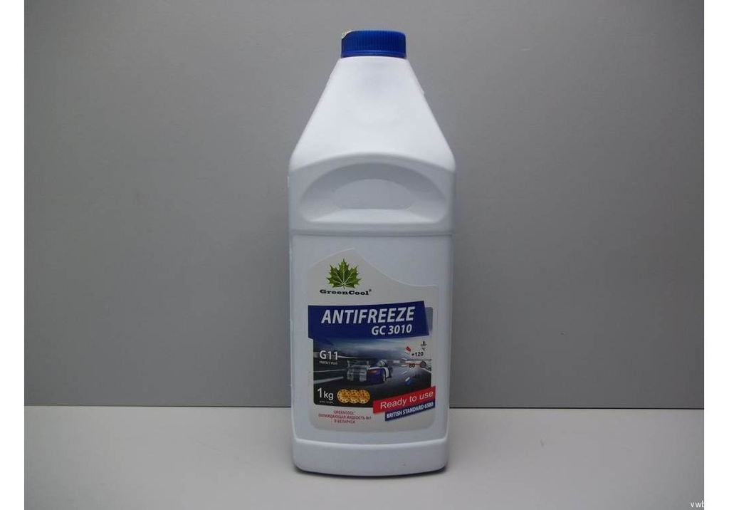 Антифриз GREENCool 791968 G11 GС3010 (1кг) синий