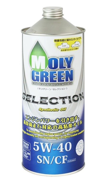 Моторное масло MOLYGREEN SELECTION SN/CF 5W-40 1 л