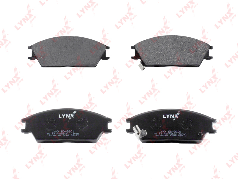 Колодки тормозные LYNXauto BD3601 HYUNDAI ACCENT