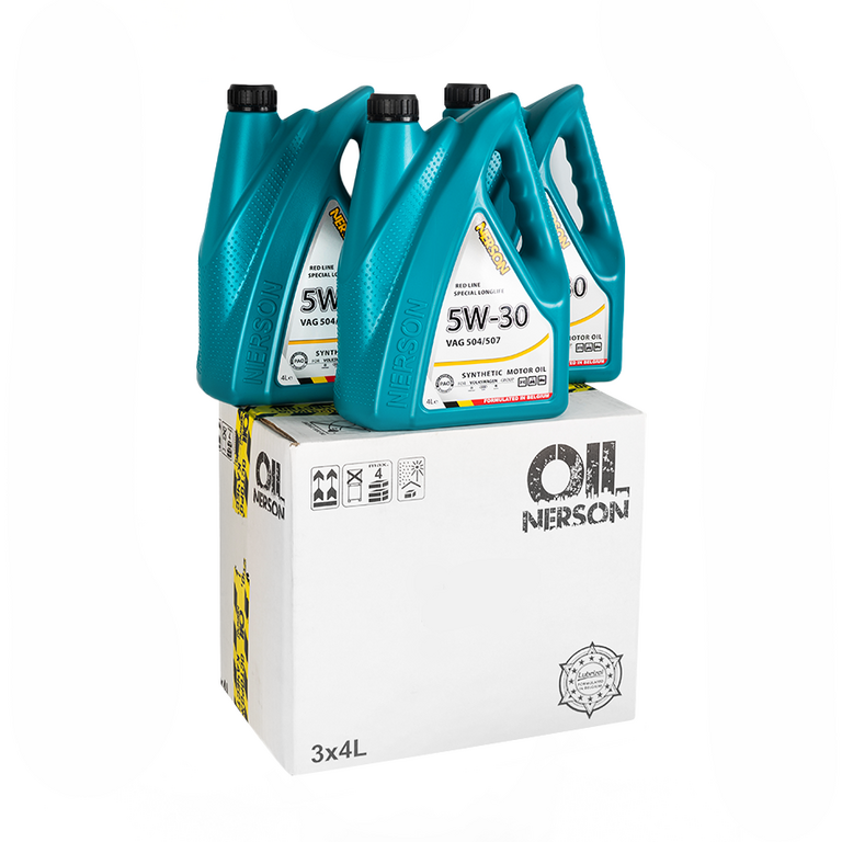 Моторное масло NERSON OIL VAG530004 Red Line Special LongLife VAG 504/507 5W-30 4л