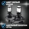 Светодиодные лампы с линзой Y10, Led лампы H4 белый свет