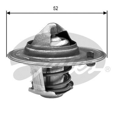 Термостат KIA RIO HONDA JAZZ ACCORD CHRYSLER VOYAGER I Gates TH24488G1