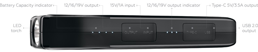 Устройство пусковое POWERPOD TITAN 19500 мАч, Powerbank