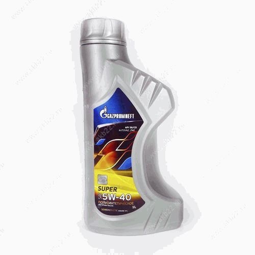 Моторное масло GAZPROMNEFT Super 5W-40 SG/CD полусинтетическое 1л 2389901315