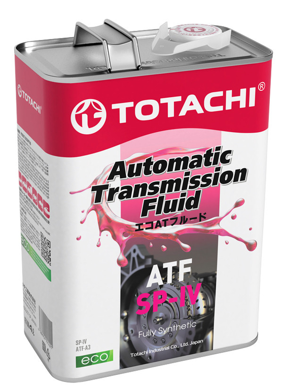 Жидкость для АКПП TOTACHI  21004 ATF SP-IV синтетическая 4 л