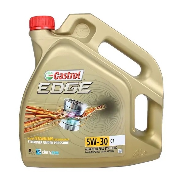 Масло моторное Castrol Edge Titanium 5W-30 SN/CF C3 синтетическое 4 л