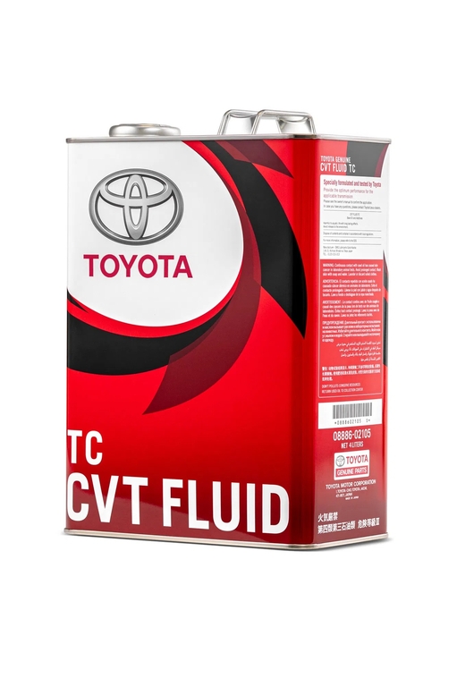 Трансмиссионное масло TOYOTA 0888602105 CVT FLUID TC 4л