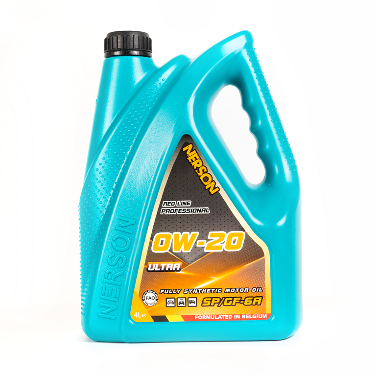 Моторное масло NERSON OIL SPP020004 Red Line Professional Ultra Fully Synthetic SP/GF-6A 0W-20 4л