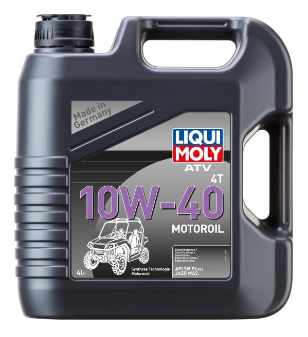 Моторное масло LIQUI MOLY ATV 4T MotorbikeOffroad 10W-40 SL синтетическое 1 л