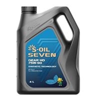Трансмиссионное масло S-OIL 7 GEAR HD 75W90 E108227 (4л)