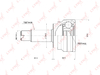 ШРУС наружный BMW X5 Перед Прав/Лев LYNXauto CO3765 OEM 31607545126