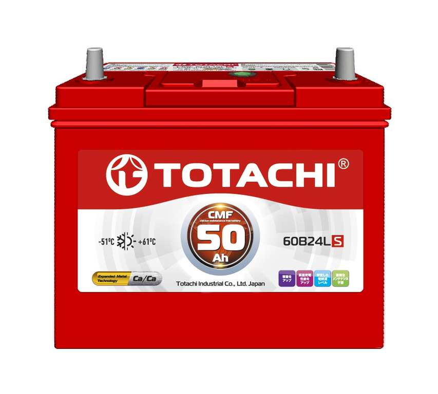Аккумулятор TOTACHI KOR CMF 50 а/ч 60B24L 90350