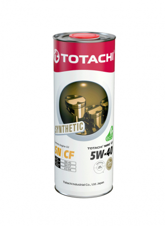 Моторное масло TOTACHI NIRO LV Synthetic 5W40 API SP SN PLUS SN/CF ACEA A3/B4 19801 (1л)