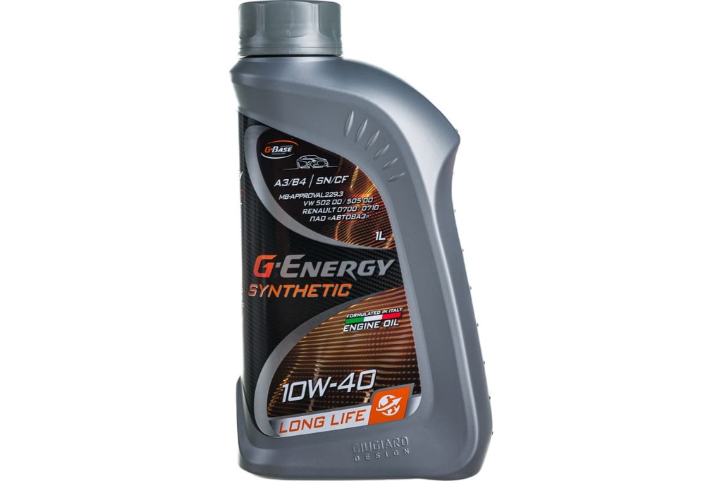 Масло G-Energy 10W-40 Synthetic Long Life API SN/CF 1л син.GAZPROMNEFT 253142394