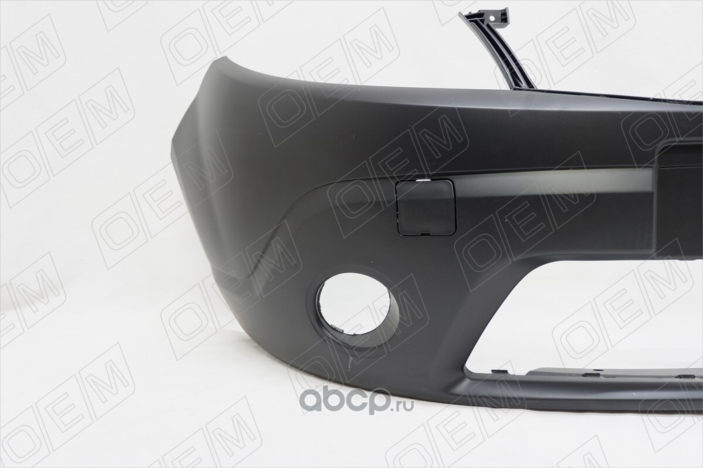 Бампер передний Renault Sandero 1 (2009-2014) под ПТФ OEM0695 OEM 620226092R