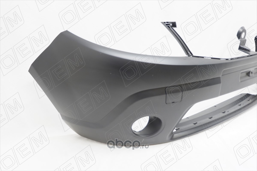 Бампер передний Renault Sandero 1 (2009-2014) под ПТФ OEM0695 OEM 620226092R