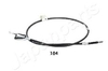 Трос стояночного тормоза Зад Прав NISSAN Almera Japanparts BC104