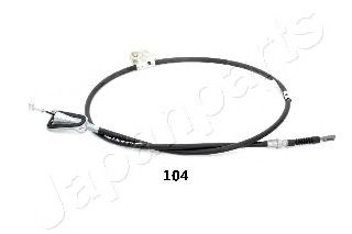 Трос стояночного тормоза Зад Прав NISSAN Almera Japanparts BC104