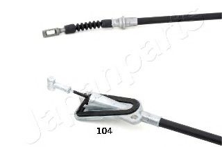 Трос стояночного тормоза Зад Прав NISSAN Almera Japanparts BC104