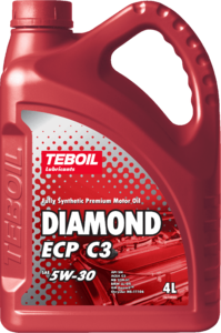 Моторное масло TEBOIL DIAMOND ECP C3 5W-30 синтетическое 4л 3453876