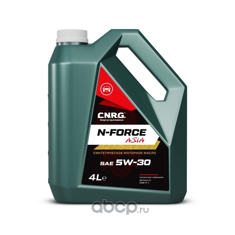 Моторное масло N-Force Asia 5W-30 SN/GF-5 4 л (пластик) CNRG1990004P