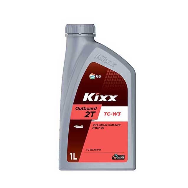 Моторное масло 2-х тактное KIXX Outboard TC-W3 1л