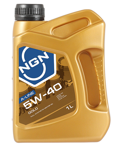 Моторное масло NGN V272085602 5W-40 GOLD A-LINE SN/CF 1л 