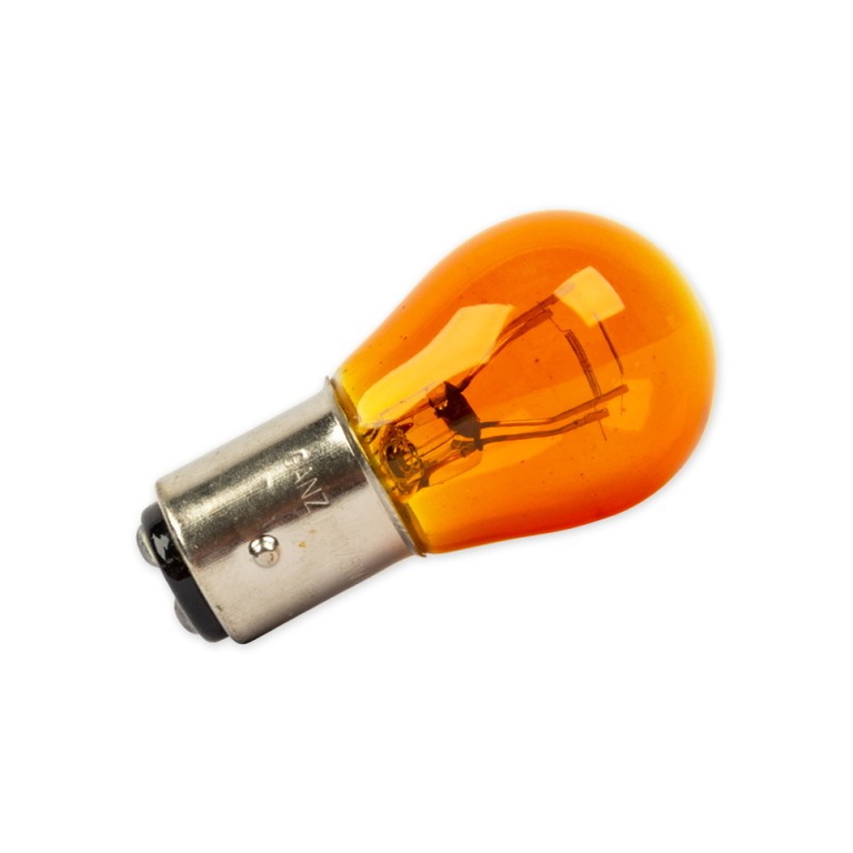 Лампа подсветки PY21/5W 12V 21/5W BAY15d желтая