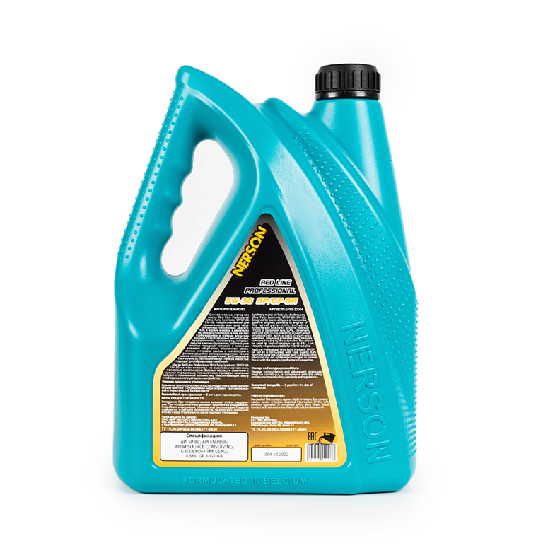 Моторное масло NERSON OIL SPP530004 Red Line Professional Ultra Fully Synthetic SP/GF-6A 5W-30 4л