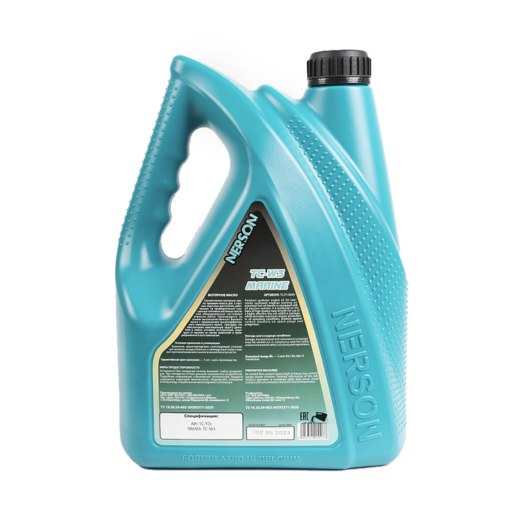 Моторное масло 2T NERSON OIL TC2T0004 TC-W3 Marine synthetic 4л