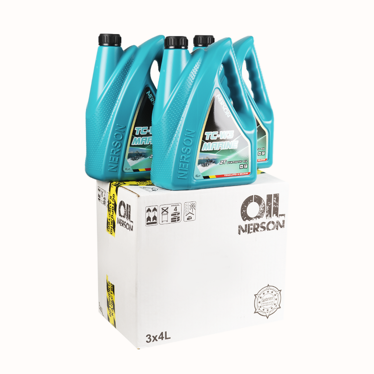 Моторное масло 2T NERSON OIL TC2T0004 TC-W3 Marine synthetic 4л