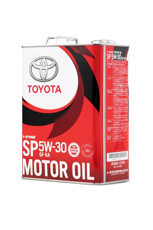 Моторное масло TOYOTA 0888013705 SP/GF-6 5W-30 4л