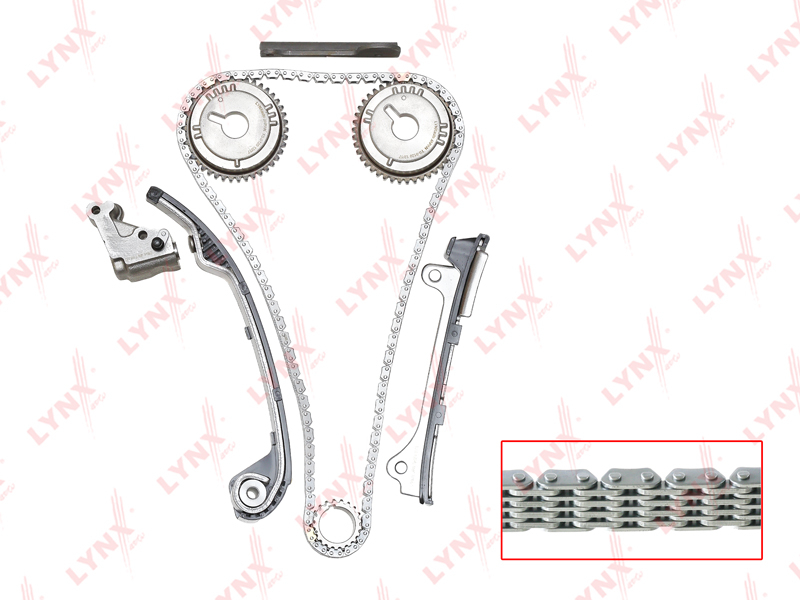 Комплект цепи ГРМ NISSAN ALMERA LYNXauto TK-0052
