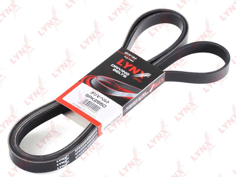 Ремень поликлиновый LYNXauto 6PK2550