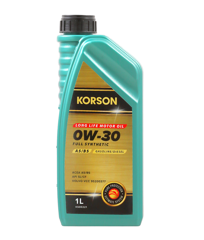 Моторное масло KORSON KS00221 0W-30 FULL SYNTHETIC A5/B5 1л