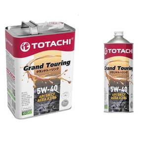 Моторное масло TOTACHI Grand Touring SN/CF 5W40 Синтетика 4л + 1л