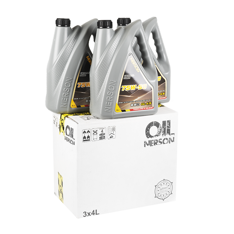 Трансмиссионное масло NERSON OIL GL7590004 Universal Power GL-4/5 75W-90 semi-synthetic 4л