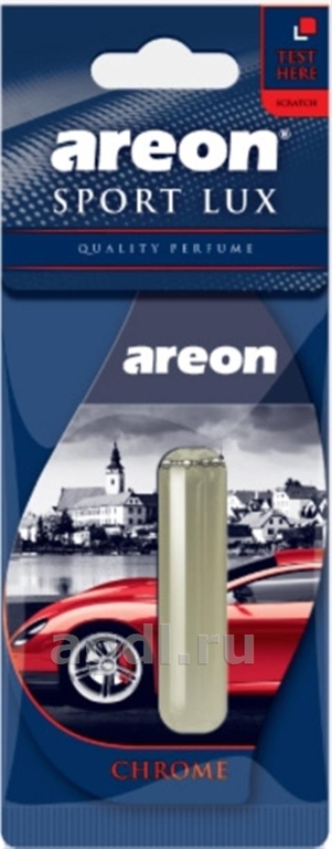 Ароматизатор подвесной Chrome/Хром 5 мл AREON Liquid Lux 704lx05