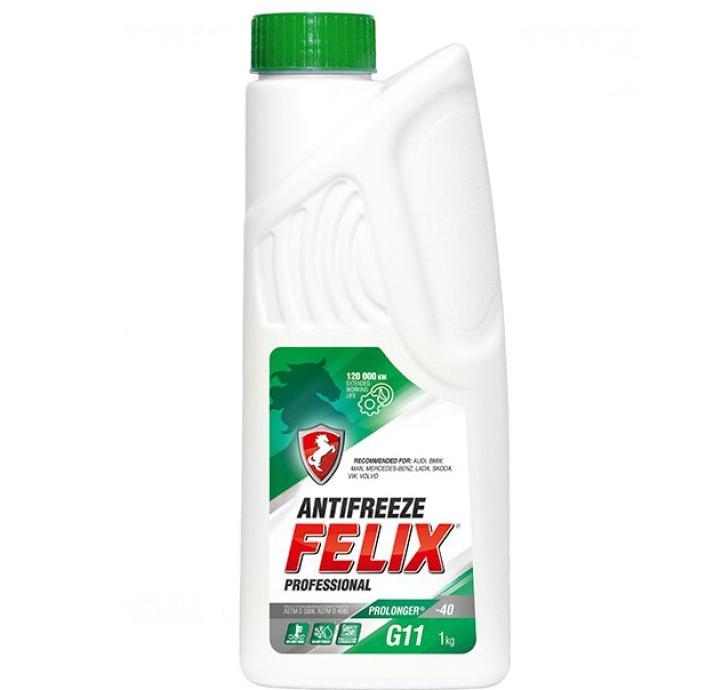 Антифриз FELIX Prolonger G11 зеленый 430206030 (1кг)