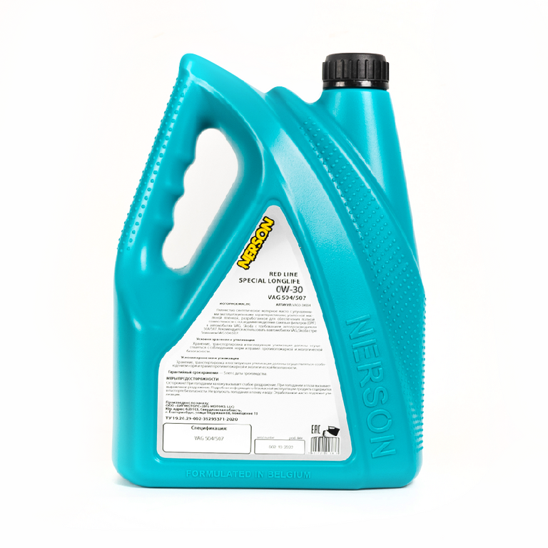 Моторное масло NERSON OIL VAG030004 Red Line Special LongLife VAG 504/507 0W-30 4л